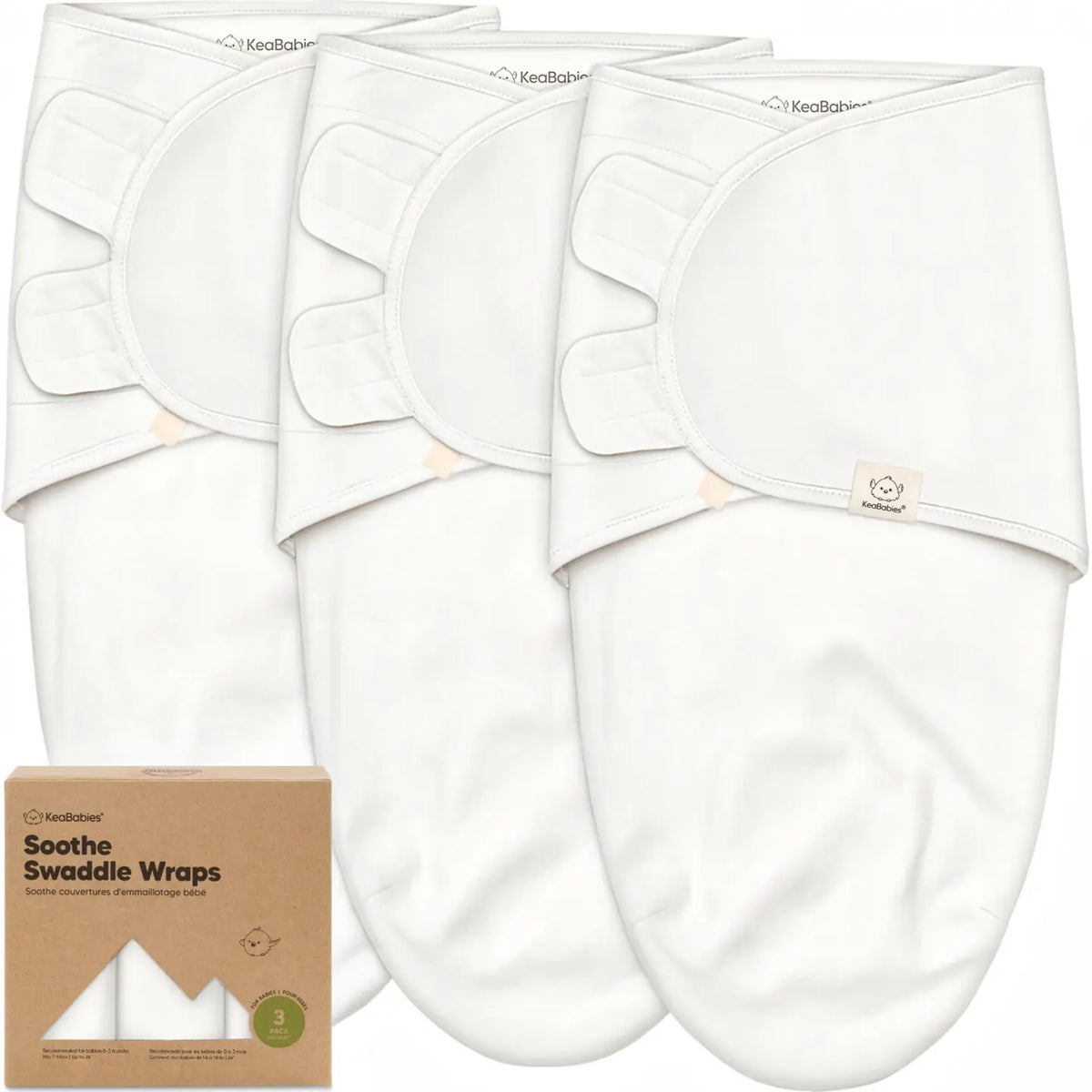 3pk Soothe Baby Swaddles